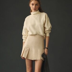 Anthropologie Pilcro Pleated Mini Skirt